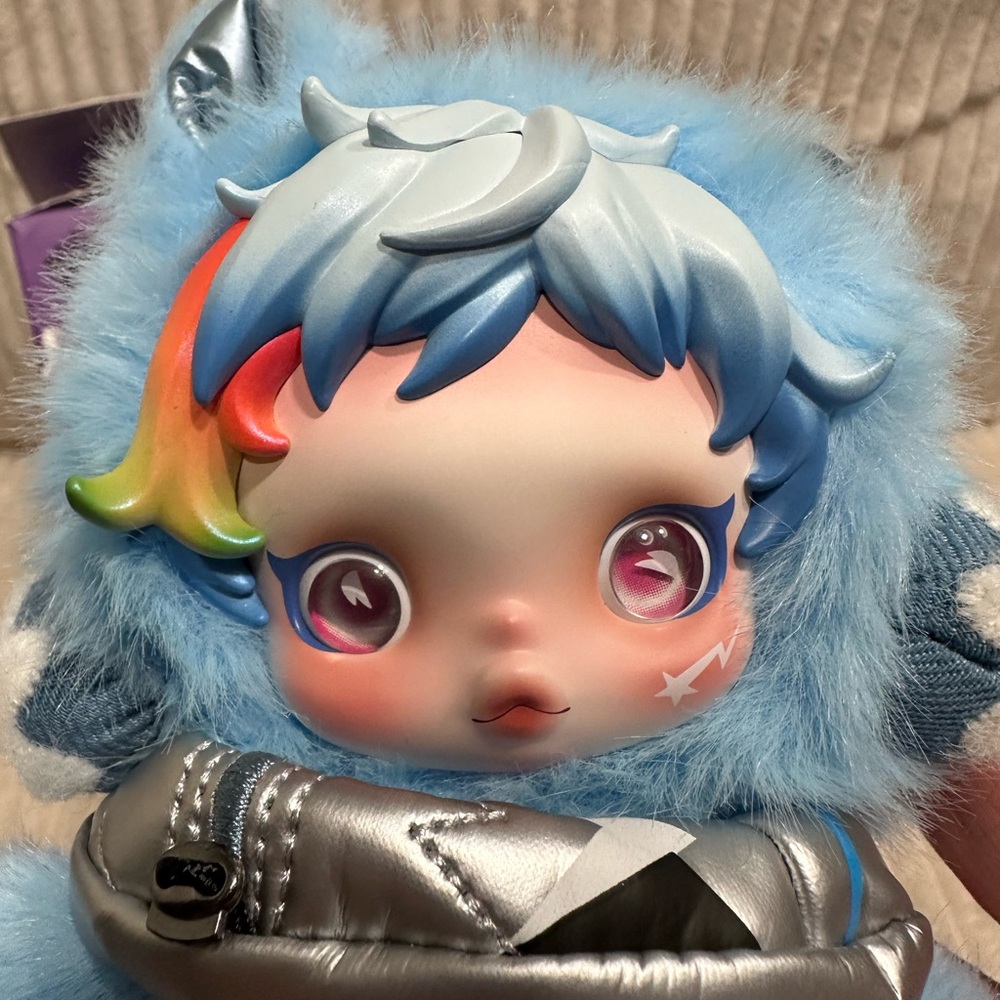 RAINBOW DASH - My Little Pony Skullpanda Plush Pendant.New.Box opened to verify. - Picture 5 of 13